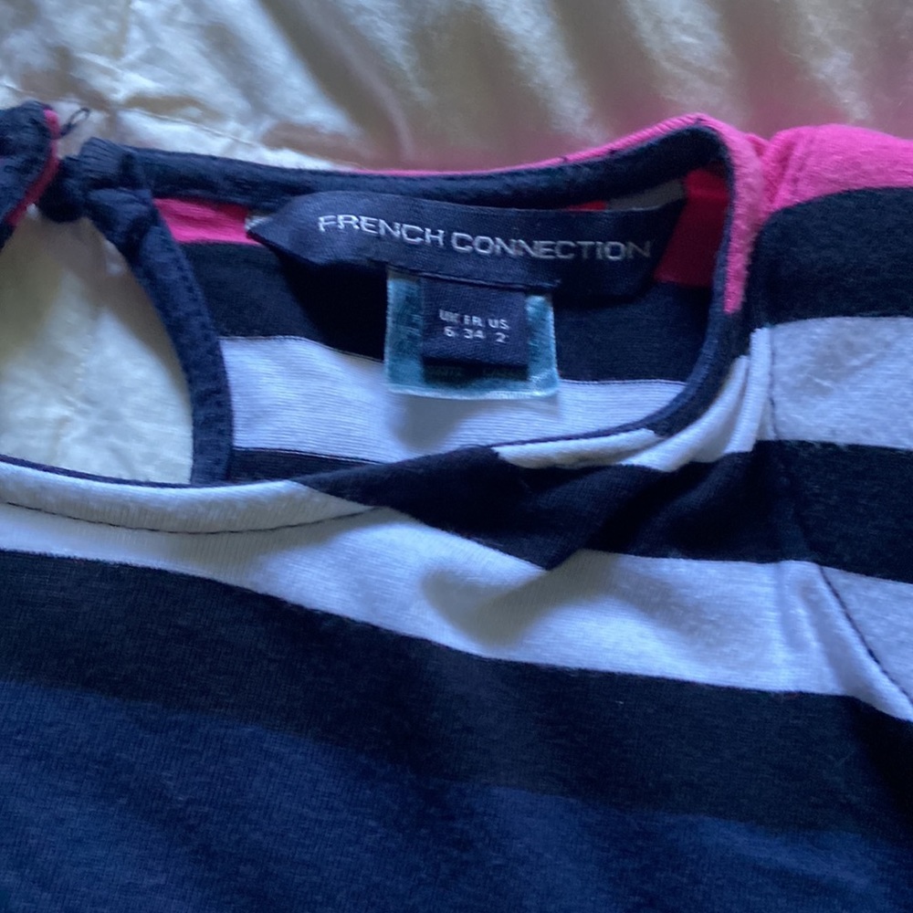 French Connection Multi Colored BodyCon Dress. - Picture 3 of 3